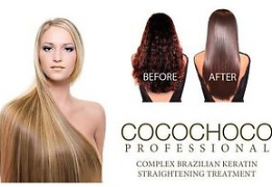 COCOCHOCO  keratinos hajegyenesítés - 3-4 havonta ismételni szükséges